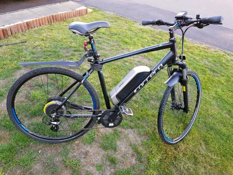 carrera electric bike top speed